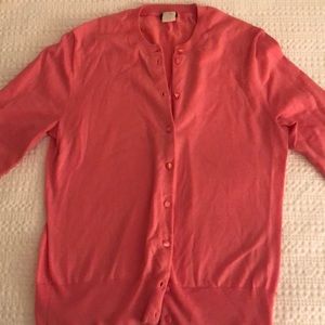 J. Crew light pink cardigan